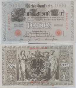 greres Bild - Geldnote 1910-1922 DR 1T