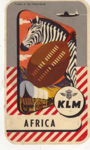 greres Bild - Aufkleber KLM        1965