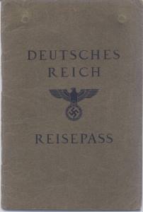 enlarge picture  - passport Jew German 3rd R