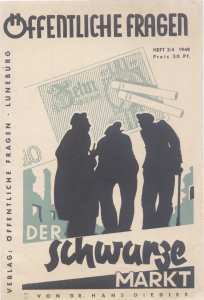 greres Bild - Heft Schwarzmarkt    1948