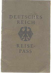 greres Bild - Ausweis Reisepa DR  1939