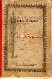 greres Bild - Familienstammbuch    1898