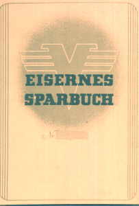 greres Bild - Sparbuch Eisernes    1942