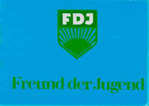 gr��eres Bild - Ausweis FDJ DDR Freund d.