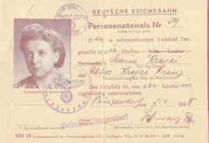 greres Bild - Ausweis Deutsche Reichsba