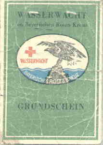 greres Bild - Sport DLRG Ausweis 1956