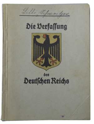 gr��eres Bild - Verfassung Weimar    1919