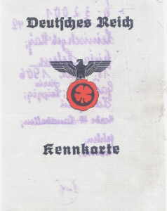 greres Bild - Ausweis Kennkarte    1944
