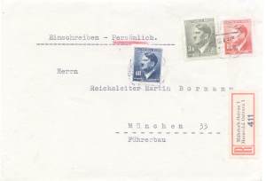 enlarge picture  - envelope Bormann Martin