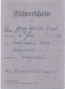 greres Bild - Fhrerschein 1942 Salzwed