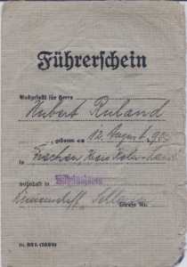 enlarge picture  - driving licence Wilhelmsh