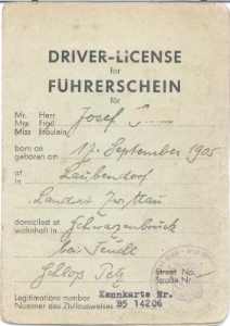 greres Bild - Fhrerschein 1946 Nrnber