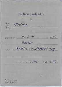 greres Bild - Fhrerschein 1963 Berlin