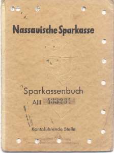 enlarge picture  - saving book Nassauische