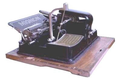 greres Bild - Schreibmaschine AEG Migno