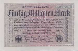 greres Bild - Geldnote 1923-1923 DR 50M