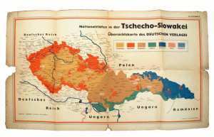enlarge picture  - map Chechoslowakia