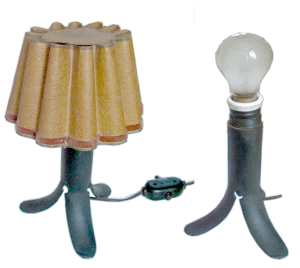 greres Bild - Lampe Strom aus Rohr