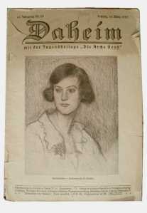 gr��eres Bild - Zeitschrift Daheim   1925