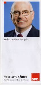 gr��eres Bild - Wahlfolder 2003 SPD  2003