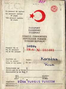 enlarge picture  - id Turkey passport