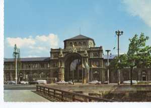 enlarge picture  - postcard Nrnberg station