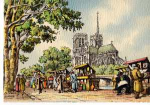 greres Bild - Postkarte FR Paris 1943