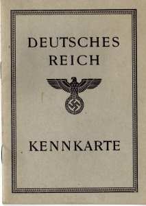 enlarge picture  - id card Kennkarte 1945