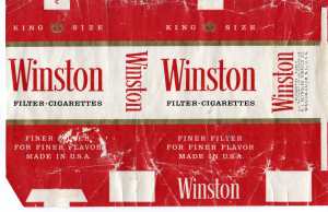 gr��eres Bild - Tabak Zigaretten Winston