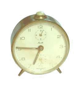 enlarge picture  - clock alarm mechanicaly