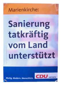 greres Bild - Wahlplakat 2008 CDU  Land