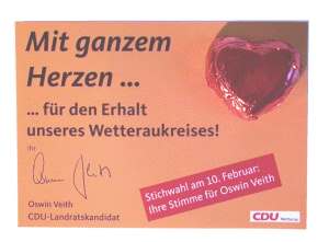 enlarge picture  - election gift CDU 2008