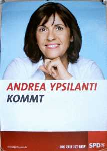 greres Bild - Wahlplakat 2008 SPD  Land