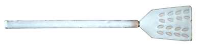 enlarge picture  - ladle steel white post WW