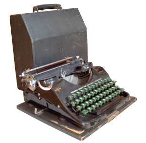 enlarge picture  - type-writer Groma GDR