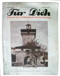gr��eres Bild - Zeitschrift F�r Dich 1931