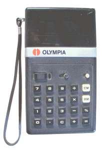 enlarge picture  - calculator Olympia pocket