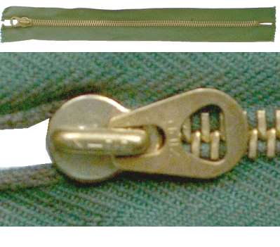 enlarge picture  - zipper Zipp dark green 25