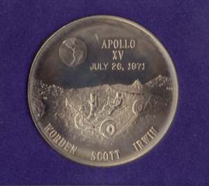 greres Bild - Medaille Raumfahrt   1971