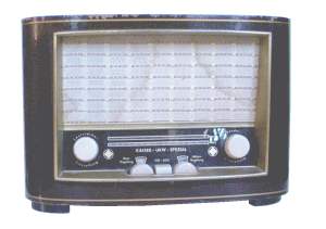 gr��eres Bild - Radio Kaiser UKW 1954