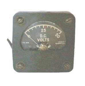 gr��eres Bild - Bordinstrument Voltmeter