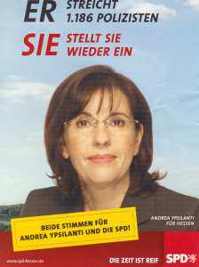 greres Bild - Wahlzettel 2008 SPD Hesse