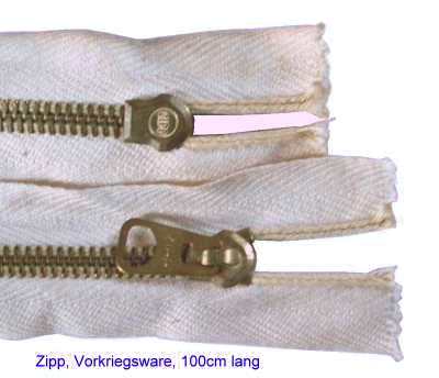 enlarge picture  - zipper Zipp white 100cm G