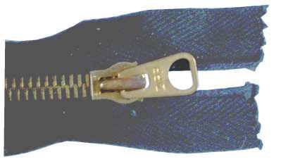 enlarge picture  - zipper Zipp black 34cm Ge