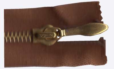 enlarge picture  - zipper Zipp brown 41cm Ge