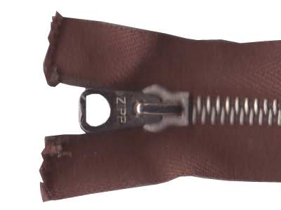 enlarge picture  - zipper Zipp brown 25cm Ge
