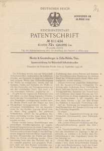 greres Bild - Archiv Pistole D Patent