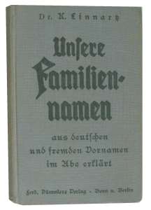 enlarge picture  - book German names