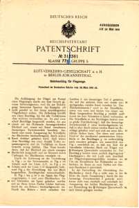 enlarge picture  - archive air patent Germay