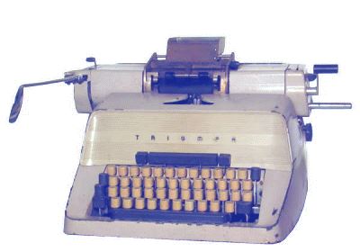 greres Bild - Schreibmaschine Triumph